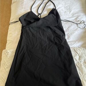 Black Zara mini dress